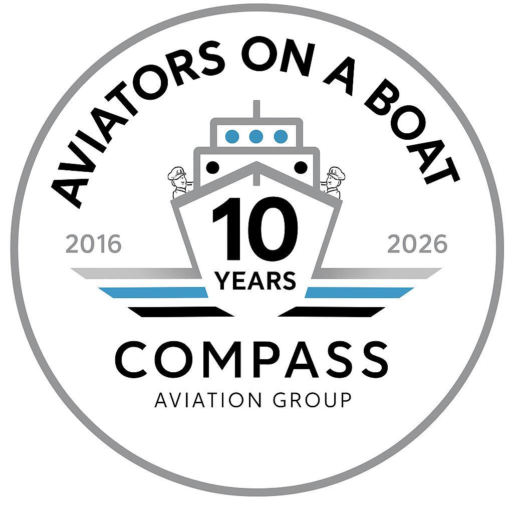 10 Years of Aviators on a Boat